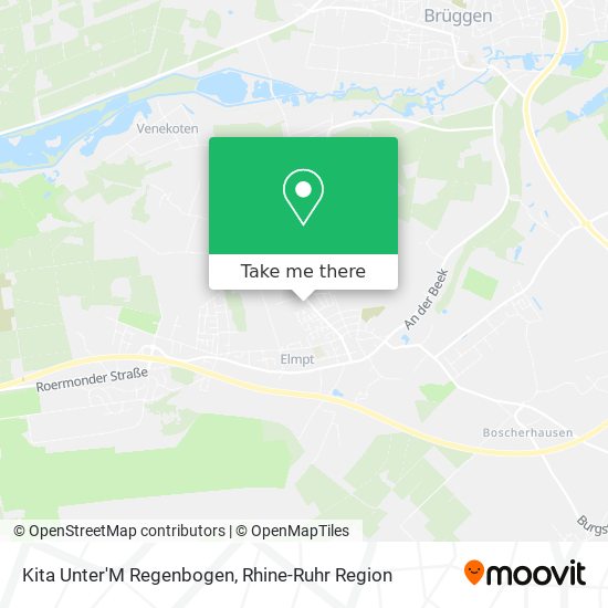 Kita Unter'M Regenbogen map