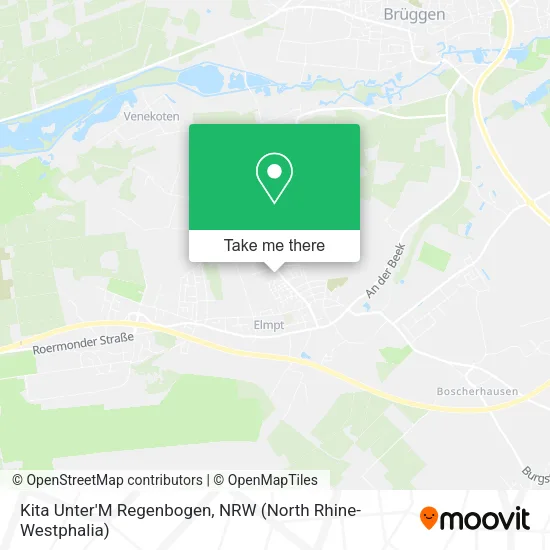 Карта Kita Unter'M Regenbogen