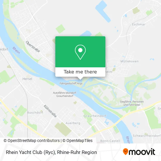 Карта Rhein Yacht Club (Ryc)