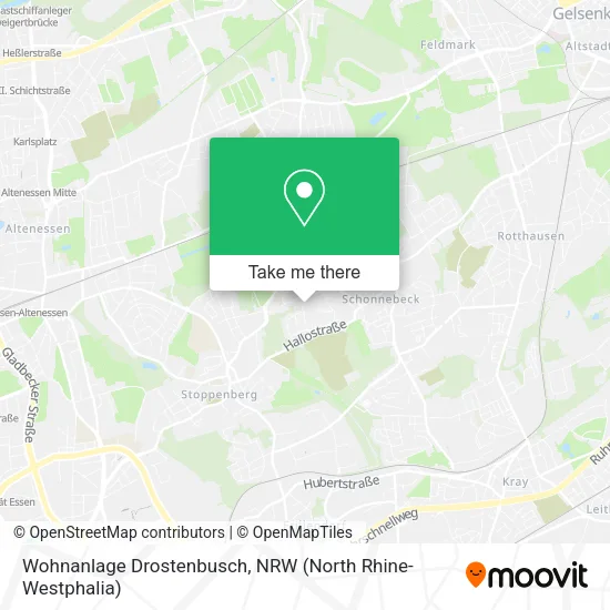 Карта Wohnanlage Drostenbusch