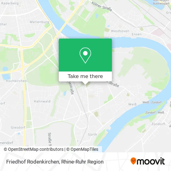 Friedhof Rodenkirchen map