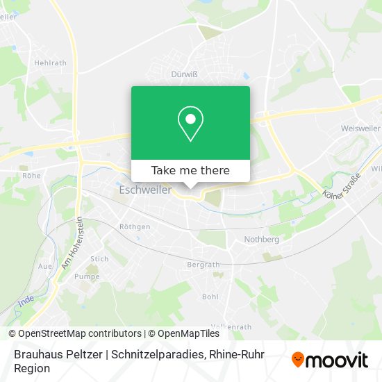 Brauhaus Peltzer | Schnitzelparadies map