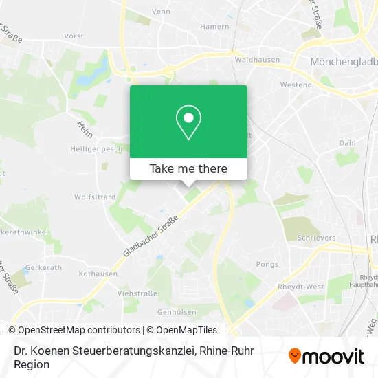 Карта Dr. Koenen Steuerberatungskanzlei