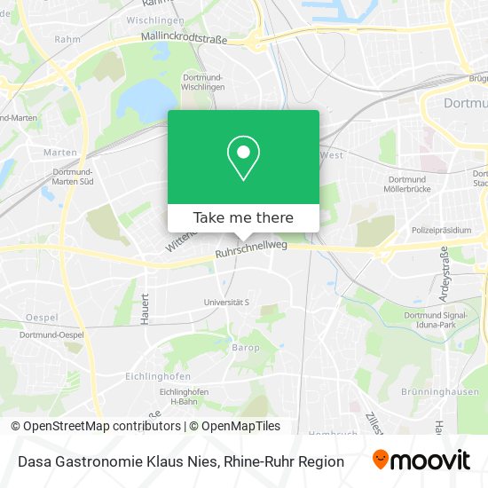Dasa Gastronomie Klaus Nies map