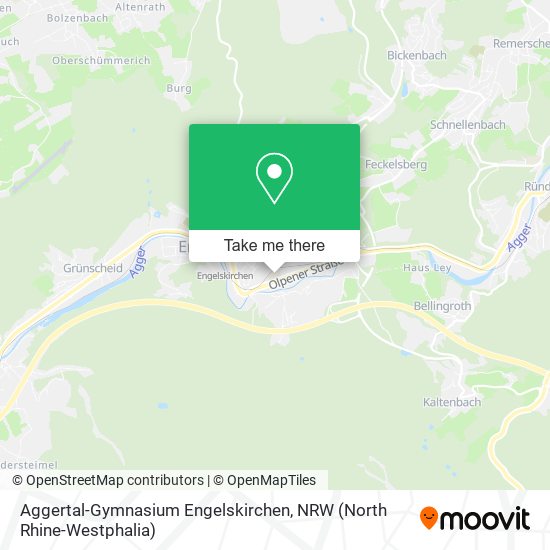 Aggertal-Gymnasium Engelskirchen map
