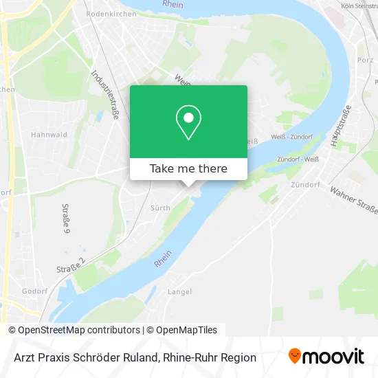 Карта Arzt Praxis Schröder Ruland