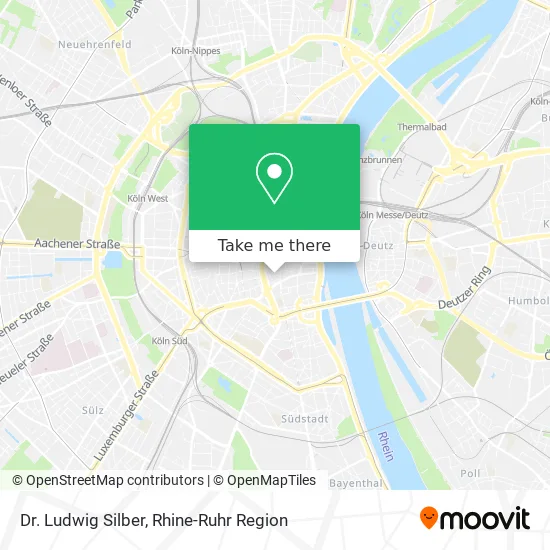 Dr. Ludwig Silber map