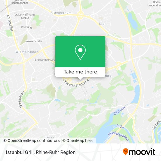 Istanbul Grill map