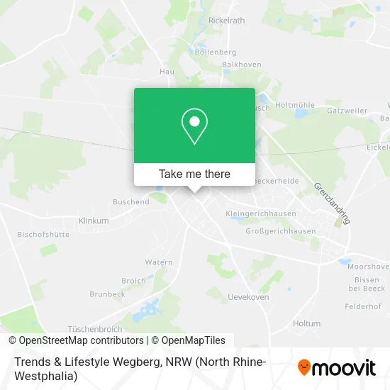 Trends & Lifestyle Wegberg map