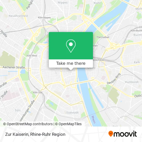 Карта Zur Kaiserin