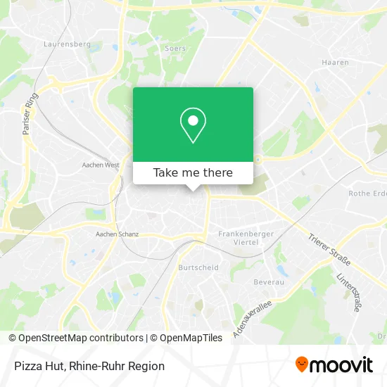Карта Pizza Hut