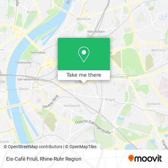 Карта Eis-Café Friuli