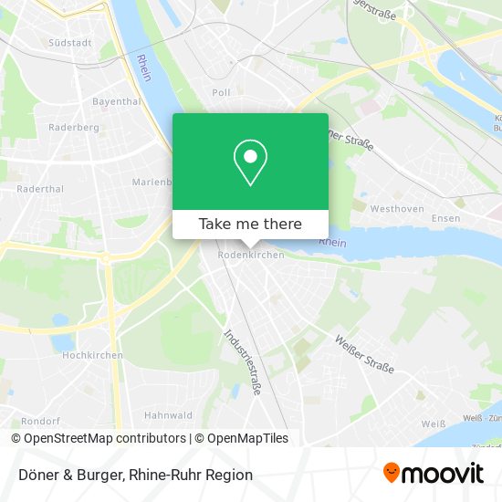 Döner & Burger map