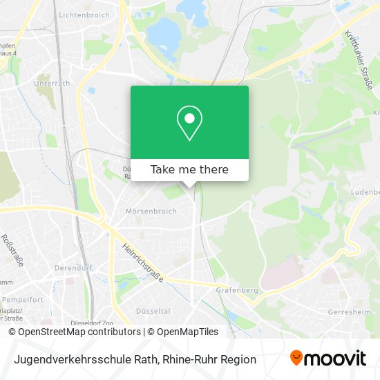 Jugendverkehrsschule Rath map