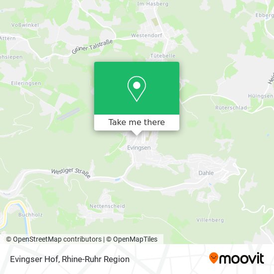 Evingser Hof map