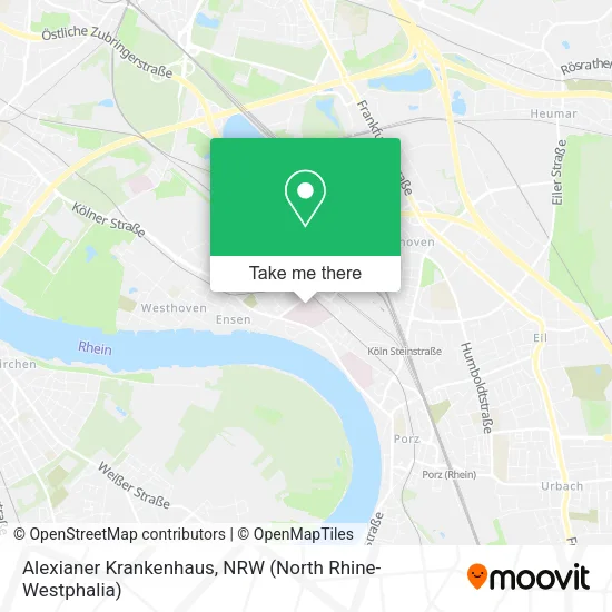 Карта Alexianer Krankenhaus