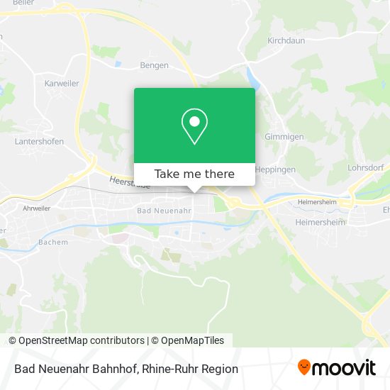 Bad Neuenahr Bahnhof map
