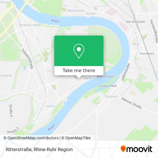 Ritterstraße map