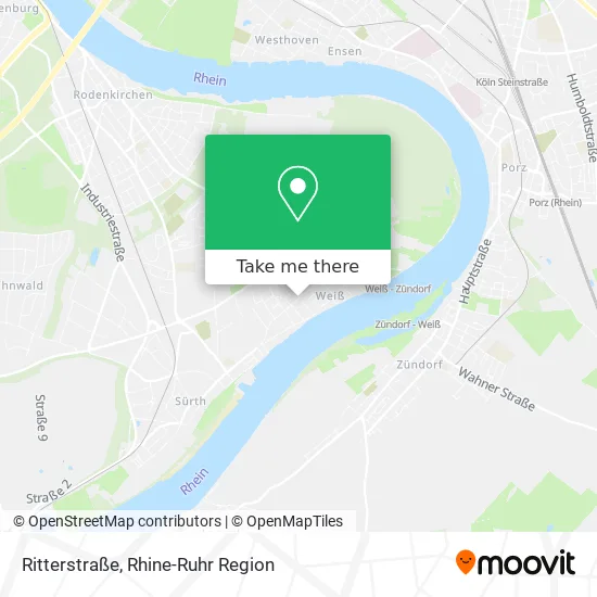 Ritterstraße map