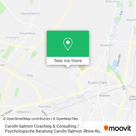 Carolin Salmon Coaching & Consulting / Psychologische Beratung Carolin Salmon map
