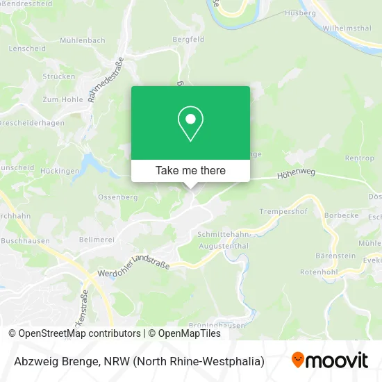 Карта Abzweig Brenge