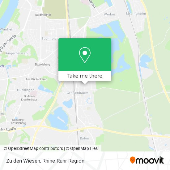 Zu den Wiesen map