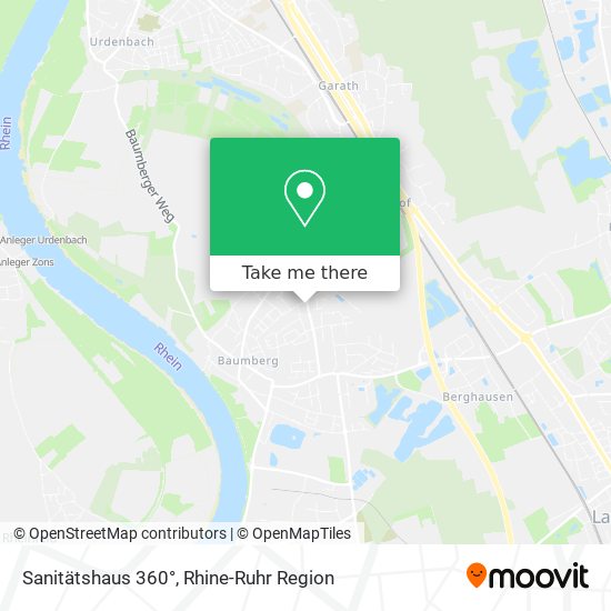 Sanitätshaus 360° map