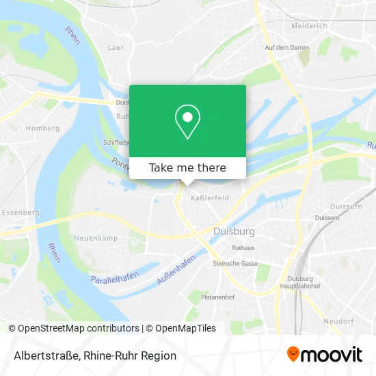 Карта Albertstraße