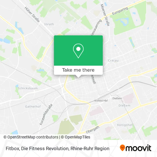 Карта Fitbox, Die Fitness Revolution