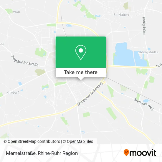Карта Memelstraße