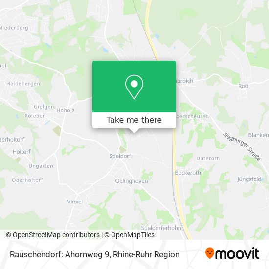 Rauschendorf: Ahornweg 9 map