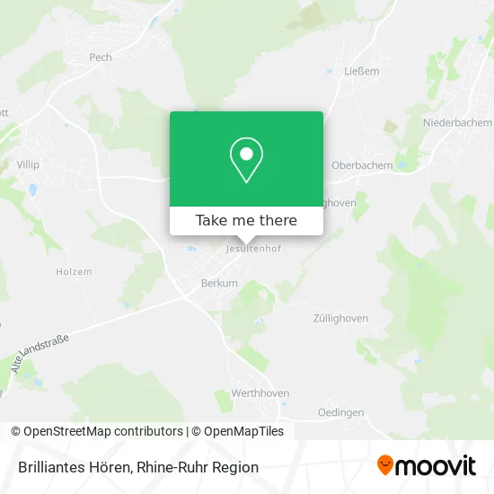 Карта Brilliantes Hören