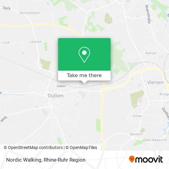 Nordic Walking map