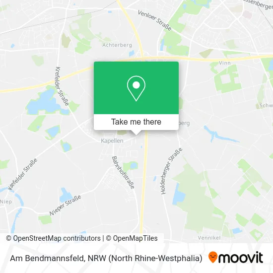 Am Bendmannsfeld map