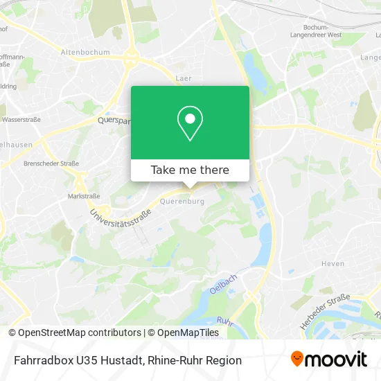 Карта Fahrradbox U35 Hustadt