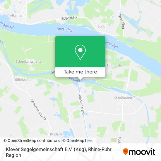 Klever Segelgemeinschaft E.V. (Ksg) map