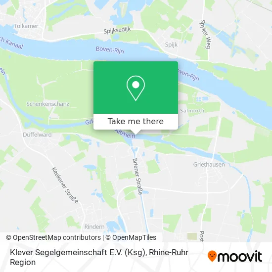 Klever Segelgemeinschaft E.V. (Ksg) map