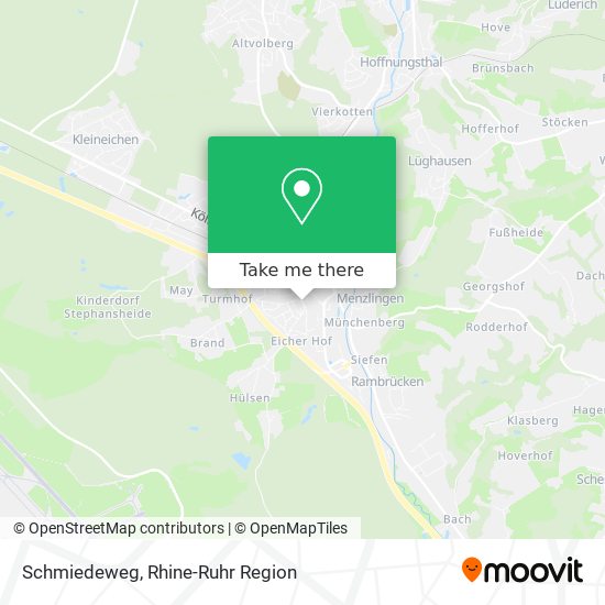 Schmiedeweg map