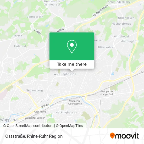 Карта Oststraße