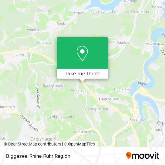 Карта Biggesee