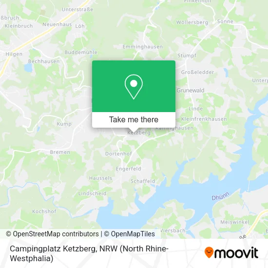Карта Campingplatz Ketzberg