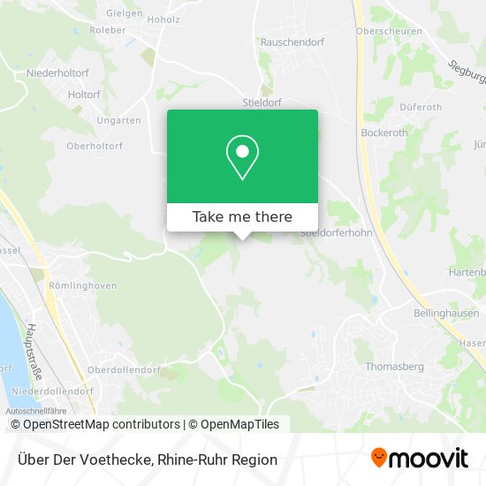 Über Der Voethecke map