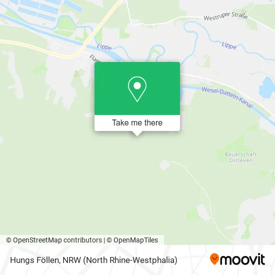 Карта Hungs Föllen