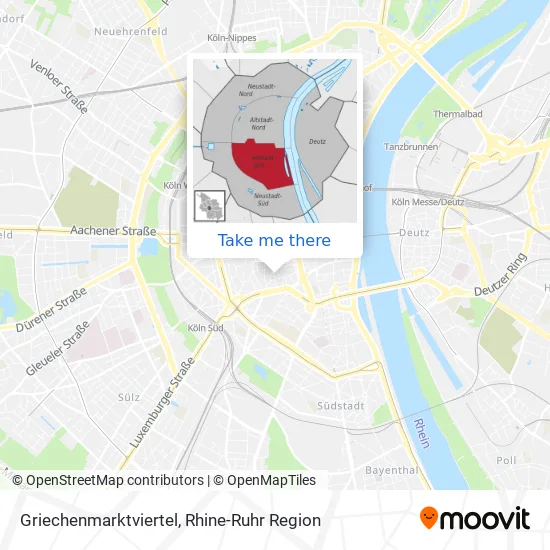 Griechenmarktviertel map