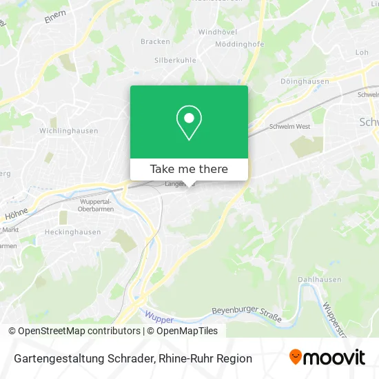 Карта Gartengestaltung Schrader