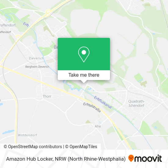 Карта Amazon Hub Locker