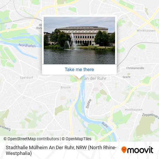 Stadthalle Mülheim An Der Ruhr map