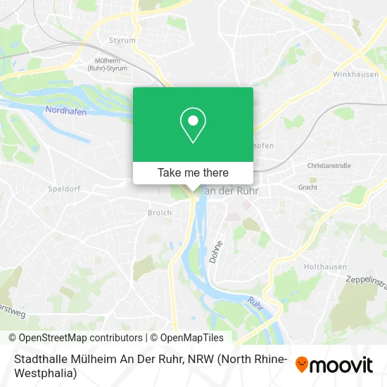 Карта Stadthalle Mülheim An Der Ruhr