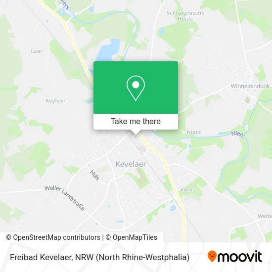 Карта Freibad Kevelaer