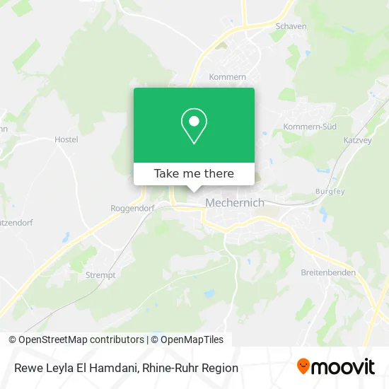 Карта Rewe Leyla El Hamdani